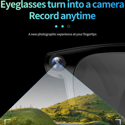 AI Smart Glasses 800W HD Camera Black Technology Image Translation Chat GPT Video Call Photo Waterproof For Men Women