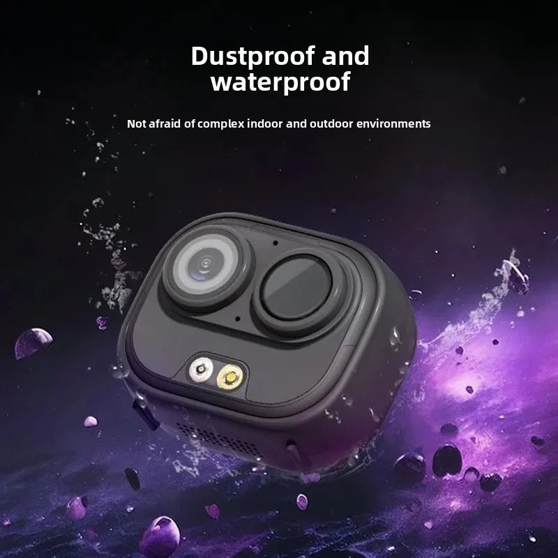 Pocket machine, camera plug-in and current-free mobile phone photography camping recorder