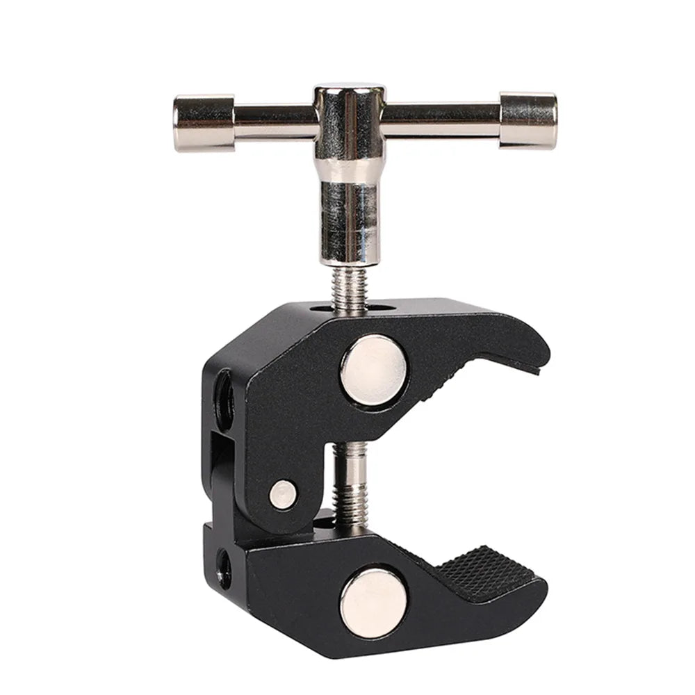 Multi Functional Crab Clamp Clip Anti Slip Adjustable Photography Equipment Accessories for Monitor LED Light Camera Bracket