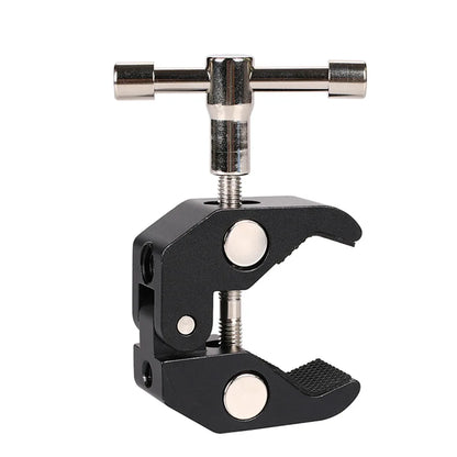 Multi Functional Crab Clamp Clip Anti Slip Adjustable Photography Equipment Accessories for Monitor LED Light Camera Bracket