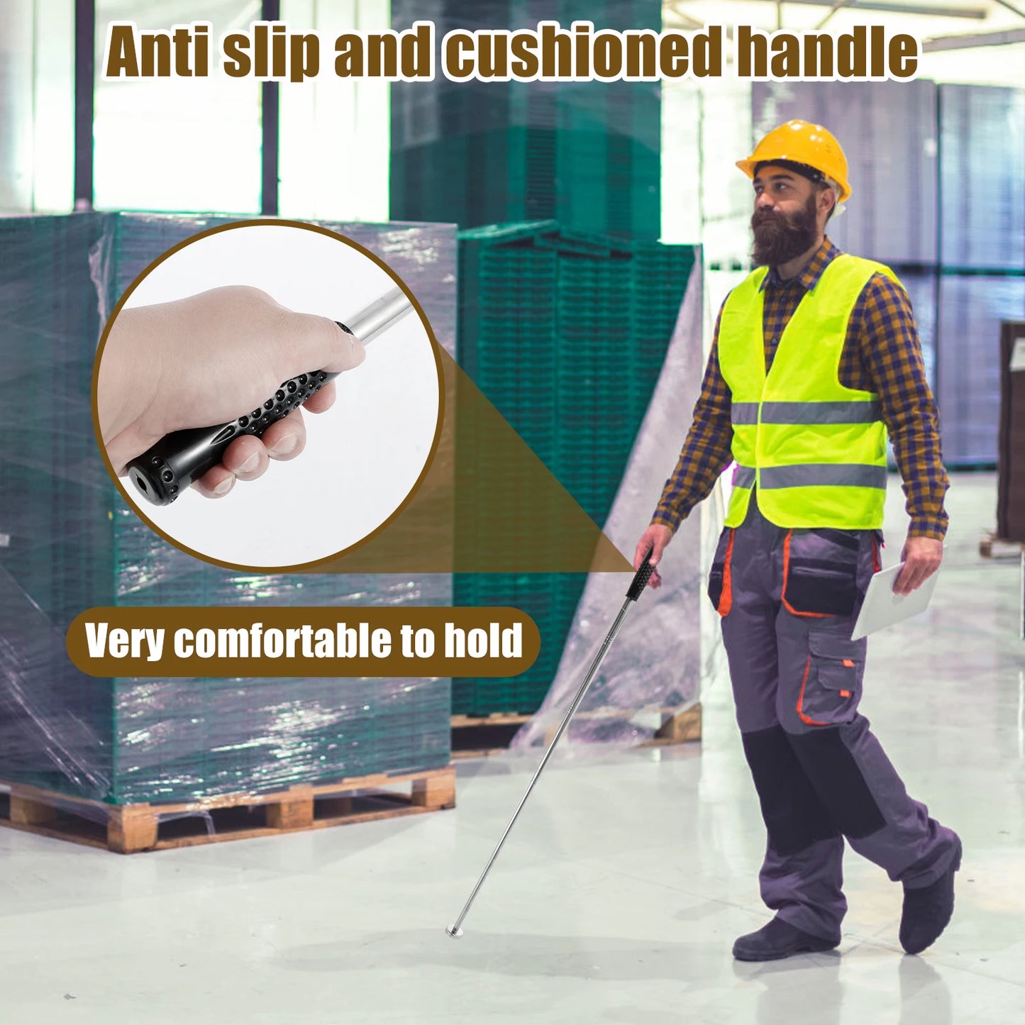 Heavy Magnetic Telescoping Pick-Up Tool 41" Long 35lb Magnets  Extension Tools Magnet Stick Gadget For Sink Drain Mechanic Car