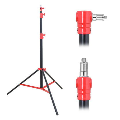 240CM/7.9FT 1/4 Screw Photography DJ Light Tripod Stand For Softboxes Green Screen Umbrella Reflector Photo Studio Lighting