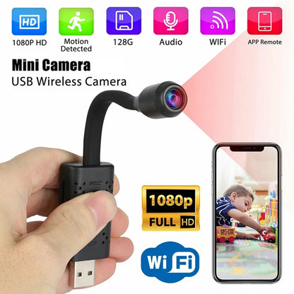 Mini Camera HD 1080P WiFi Camcorder Portable Wireless Module Video Recorder Motion Detection Surveillance Camera Remote View