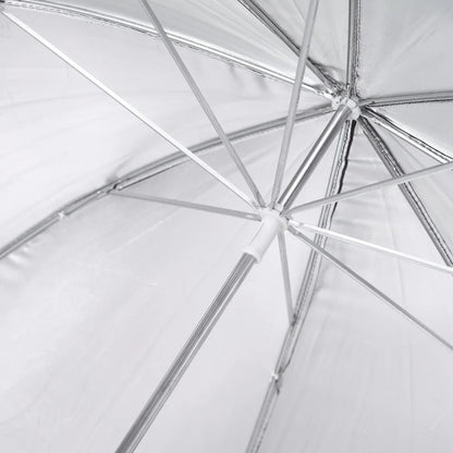 83cm/ 33inch Studio Reflector Umbrella Studio Photo Strobe Flash Light Reflector Black Silver Umbrella Photography Accessories