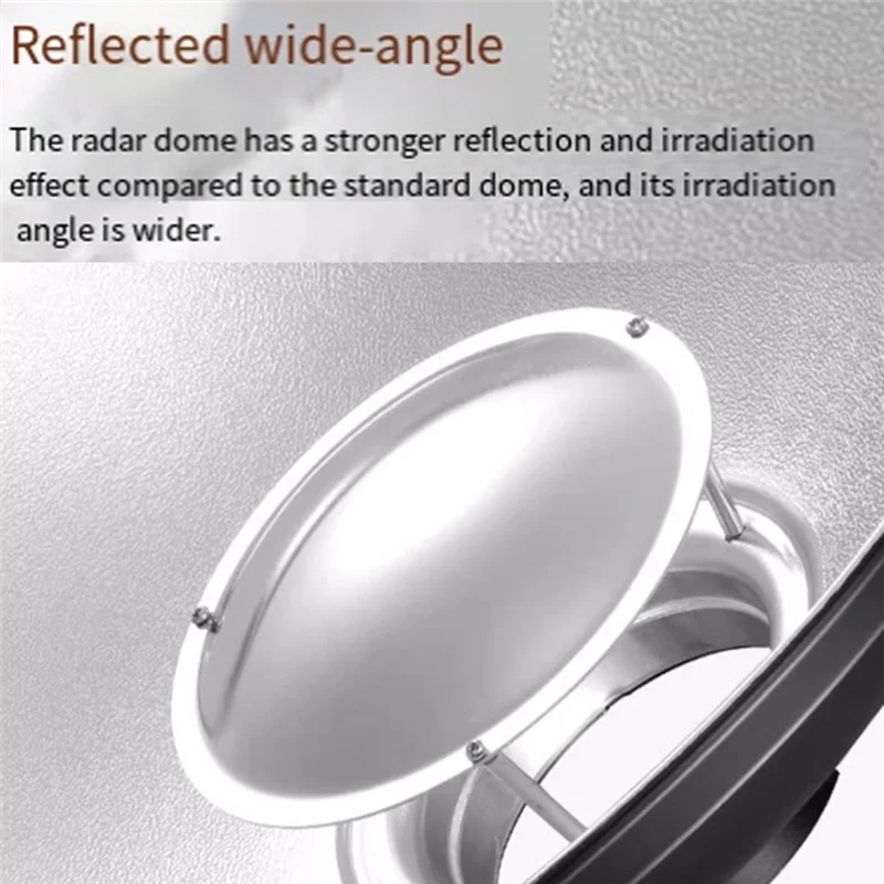 Beauty Dish Reflector 30Cm For Studio Portrait Photography Accessory With Honeycomb Grid For Precise Lighting Control