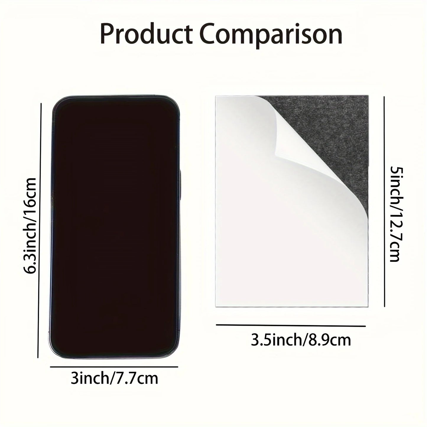 3R Magnetic Adhesive Sheets 3.5×5 Inch Self-adhesive Magnetic Paper Magnetic Adhesive Photo Paper Refrigerator Magnet