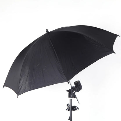 83cm/ 33inch Studio Reflector Umbrella Studio Photo Strobe Flash Light Reflector Black Silver Umbrella Photography Accessories