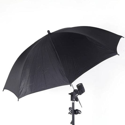 83cm/ 33inch Studio Reflector Umbrella Studio Photo Strobe Flash Light Reflector Black Silver Umbrella Photography Accessories