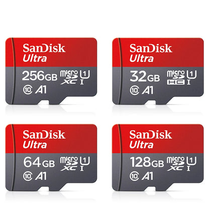 100% Original SanDisk Micro tf SD Card Class 10 TF Card 32GB 64GB 128GB Memory Card for Phone Tablet Flash Card
