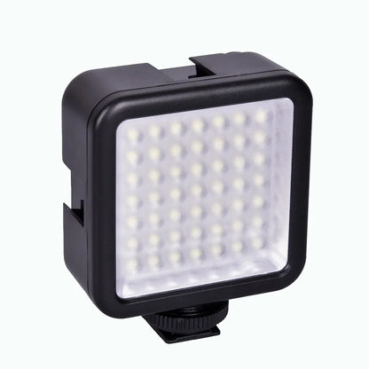 Photo Flash GW49 Mini Pro Led-49 Video Light 49 Led Flash Light For Dslr Camera Camcorder Dvr Dv Camera Light Black for gopro