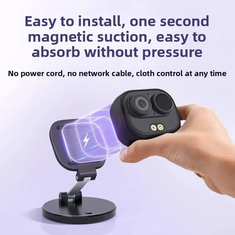 Pocket machine, camera plug-in and current-free mobile phone photography camping recorder