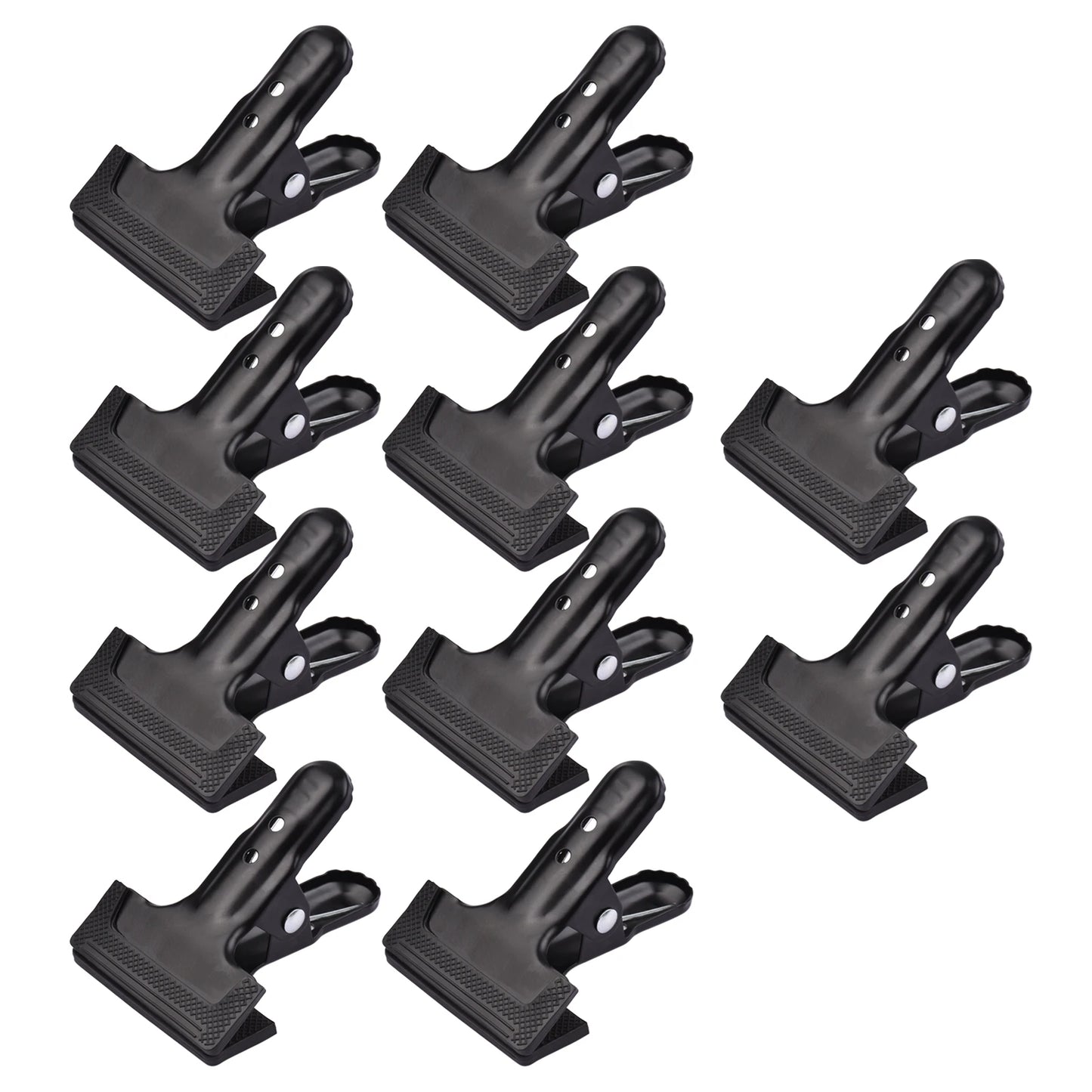 Heavy Duty Spring Metal Clip Photography Backdrop Clamps Background Support Holder with Rubber Protective Pad Photo Studio Photo