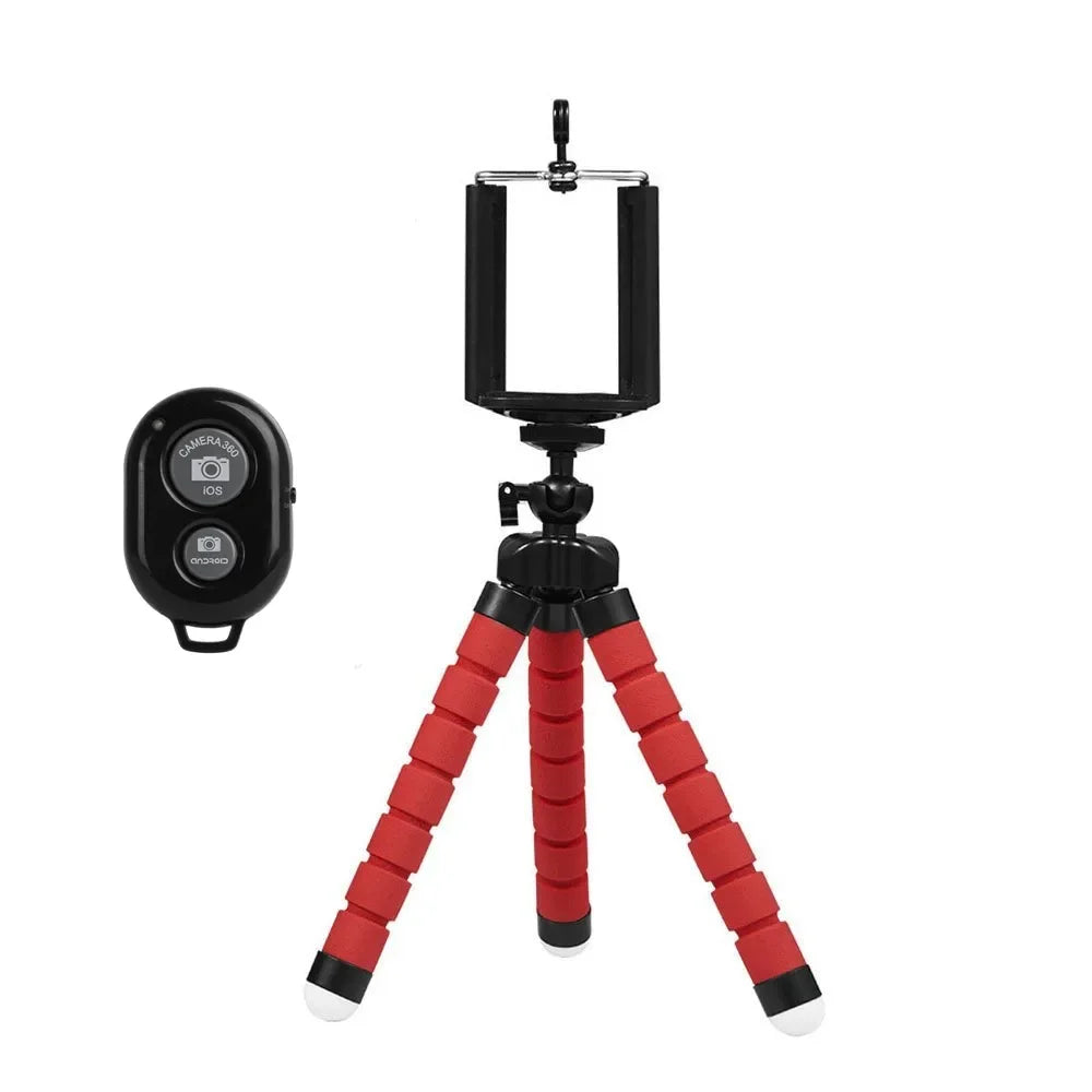 Selfie Mobile Phone Stand Holder for iPhone Android Camera Bracket, Photography Accessory Vlogging Equipment Phone Tripod Stand