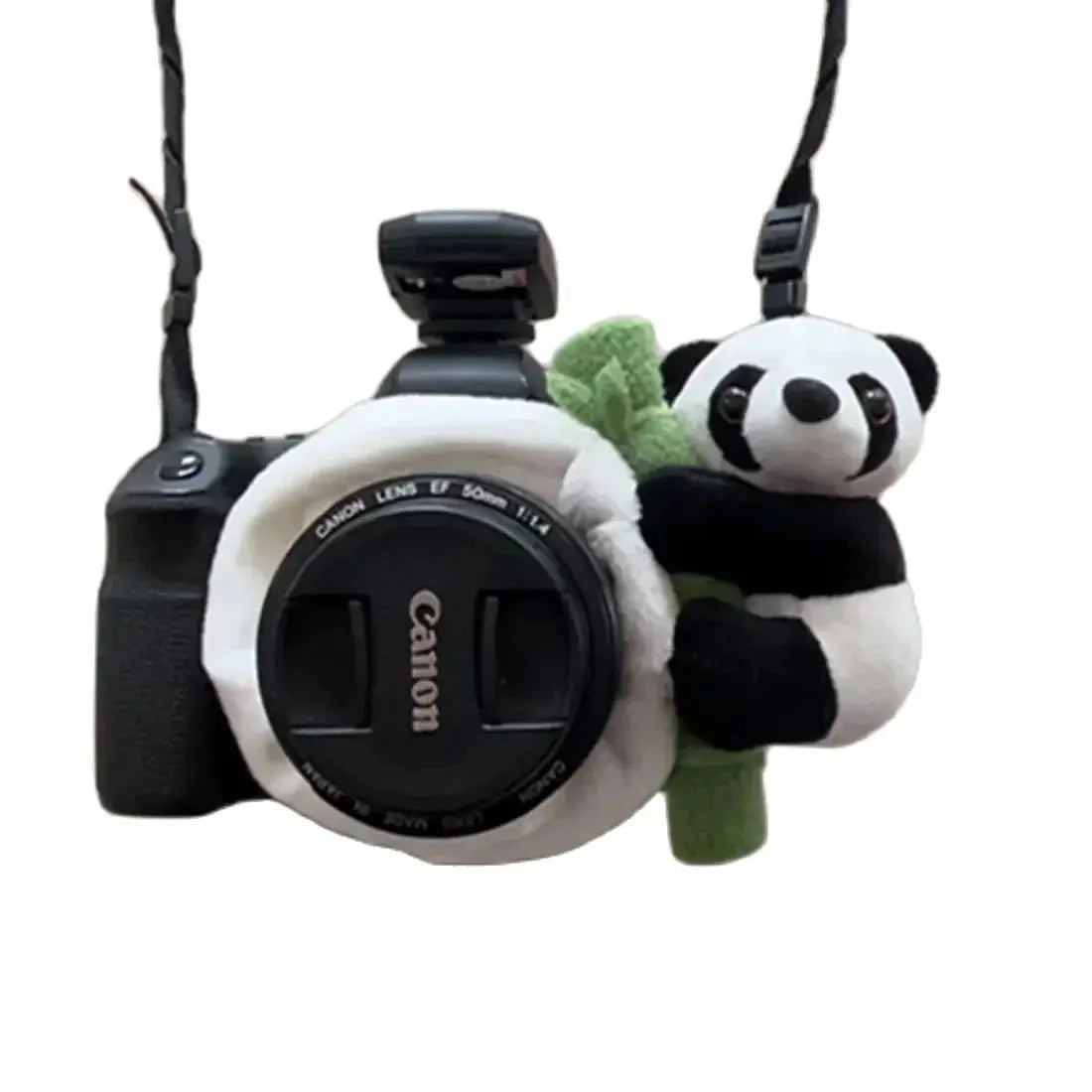 Camera Lens Buddy Baby Photography Attracts Stuffed Plush Toys Knitted Camera Lens Companion Photography Accessories