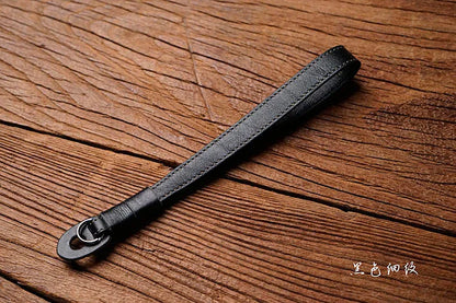 Handmade Genuine Leather Camera Wrist Strap For FUJJI Fujifilm  Leica  Canon Nikon Sony Lumix Panasonic