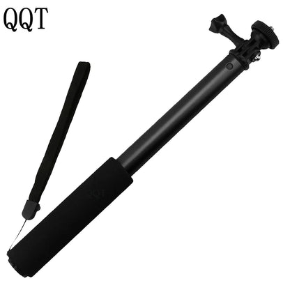QQT for Gopro monopiede tripod allungabile portatile monopiede selfie stick monopiede for go pro hero11 10 9876 5 xiaoyi/sj4000