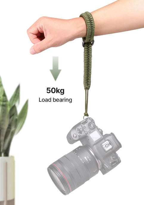 Universal DSLR Camera Wristband Wrist Strap Hand Strap for Camon Nikon Fuji Sony SLR Camera HandmAde Woven Rope