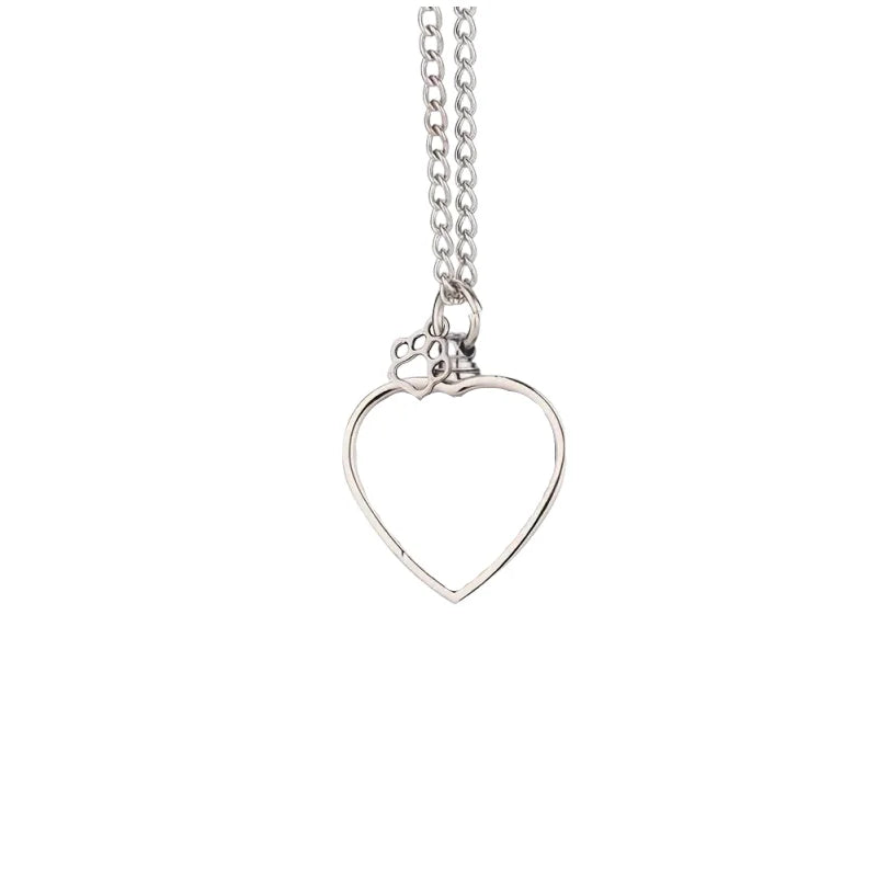 Personalised Custom Photo Commemorative Pendant Necklace, Personalised Zinc Alloy Cremation Urn, Sublimation DIY Pictures.