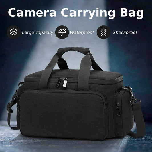 Portable Camera Storage Bag Large Capacity Nylon Professional Camera Equipment Bag for Slr Cameras DSLR Cameras Lens Accessories