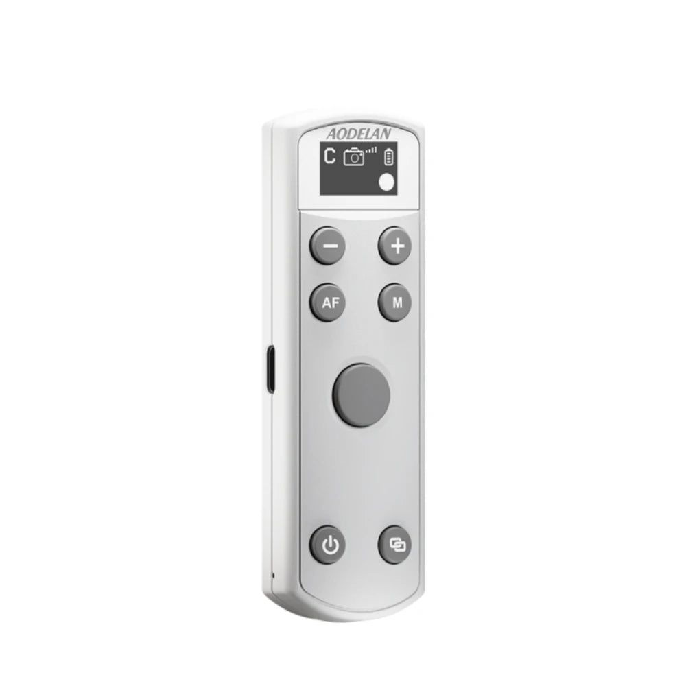 AODELAN Wireless Shutter Release for Canon EOS R10 R8 R7 R6 R5C R3 R M50 M6II G5XII T7i SL2 SL3 200D 250D, Replace Canon BR-E1