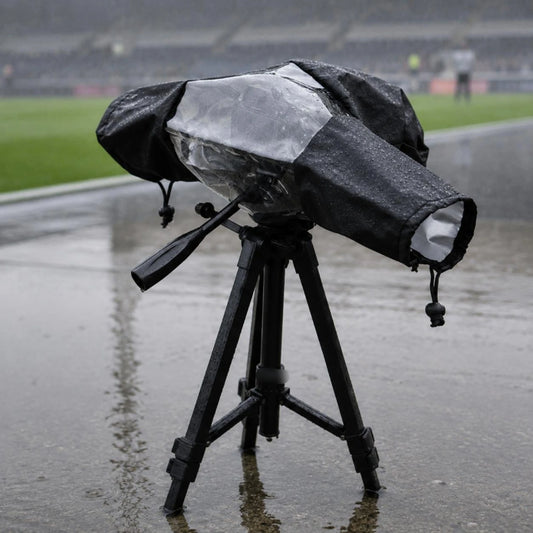 DSLR Rain Cover Weather Protection Camera Lens Rain Cover Lens Jacket Folds Flat Photo Gear Long-Lasting Nylon for Outdoor