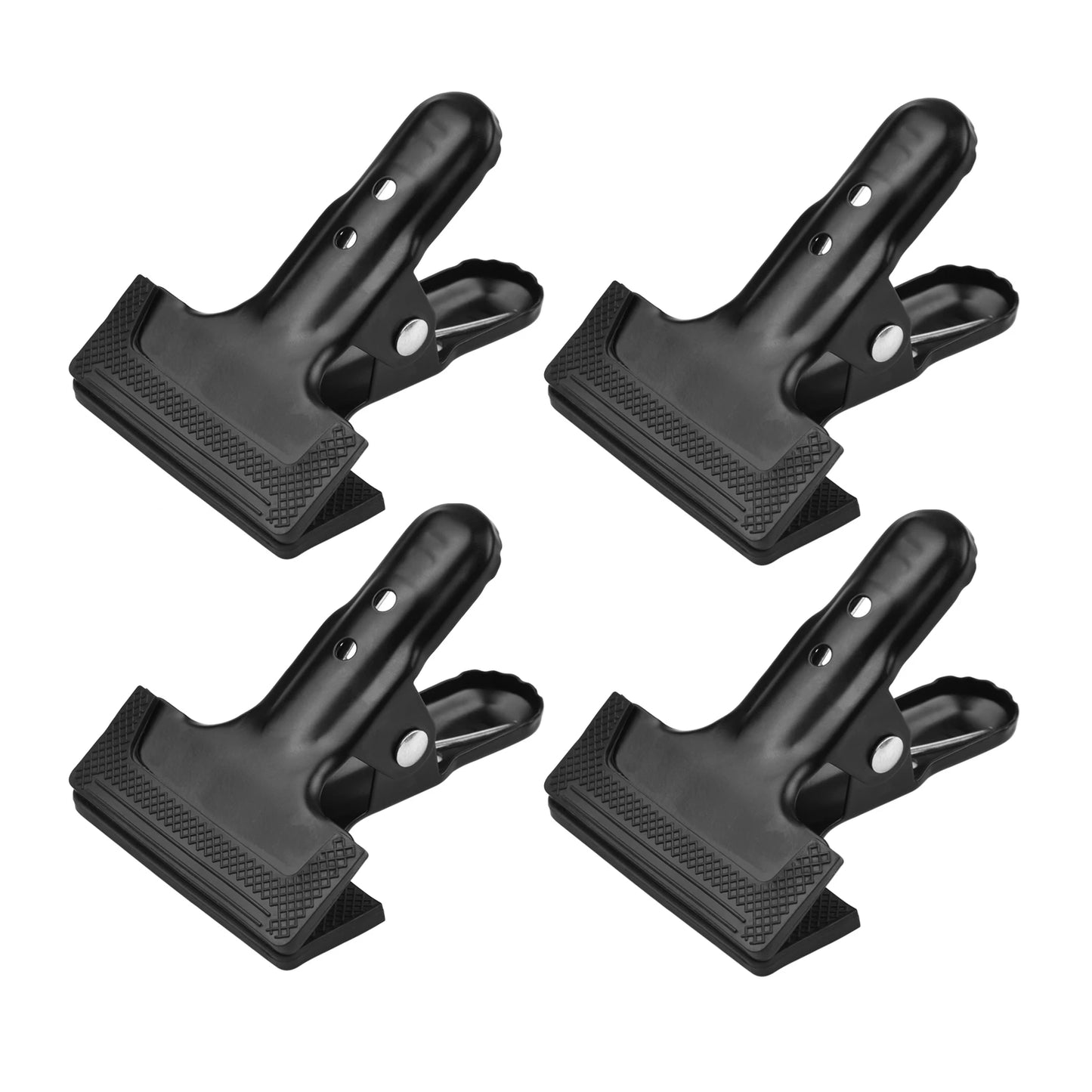 Heavy Duty Spring Metal Clip Photography Backdrop Clamps Background Support Holder with Rubber Protective Pad Photo Studio Photo