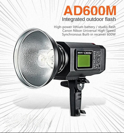 Hot sales Suitable for AD600 studio lighting equipment, high-speed synchronization of photography lights, built-in X1