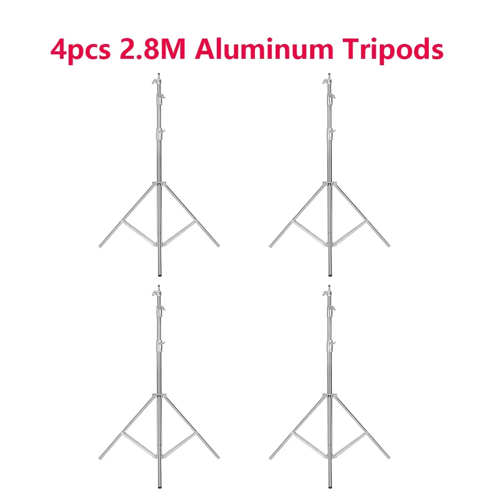 240CM/7.9FT 1/4 Screw Photography DJ Light Tripod Stand For Softboxes Green Screen Umbrella Reflector Photo Studio Lighting