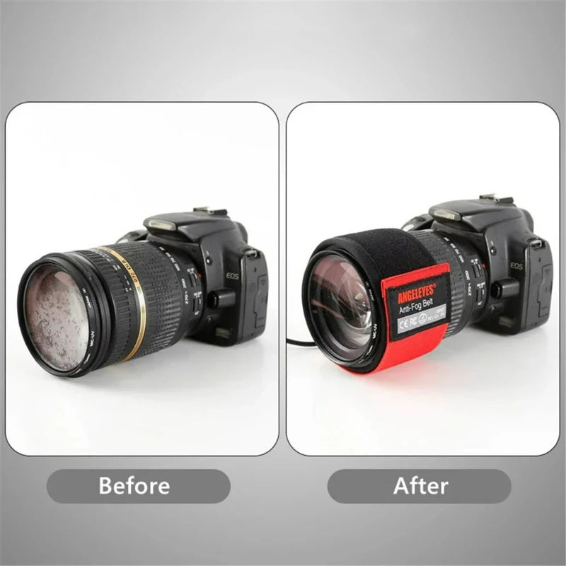 Anti Fog Belt Dew Heater Lens Heating Strap for Telescopes DSLR Cameras - Demister Belt for Optical Equipment