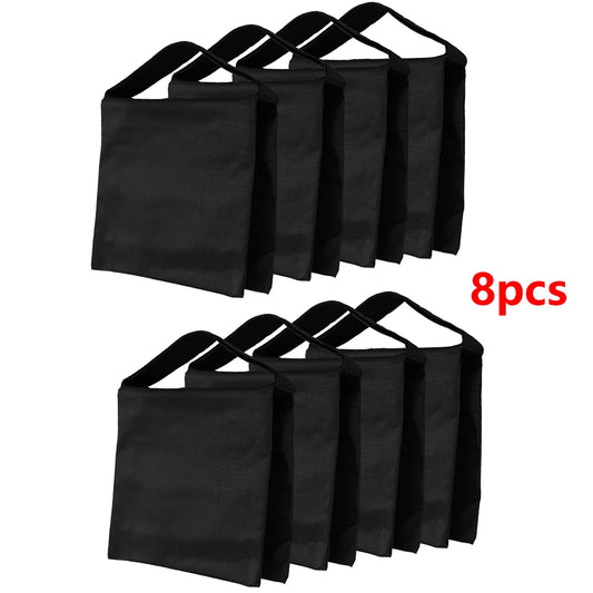 4pcs/2pcs/1pc Black Sand Bag Weight Bags For Photography Studio  Video Studio Stand Sandbag For Light Stands Boom Arms Tripods