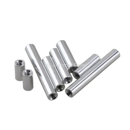 2-5Pcs Aluminum Alloy Long Nut Connection Column M3-D6 Aluminum Tie Rod Cylindrical Aerial Photography Body Support Column