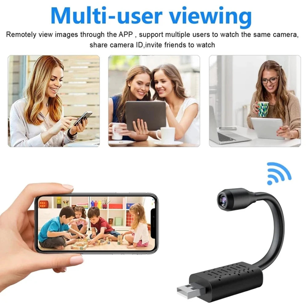 Mini Camera HD 1080P WiFi Camcorder Portable Wireless Module Video Recorder Motion Detection Surveillance Camera Remote View