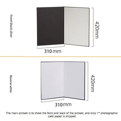 A3 Foldable Portable Photography Cardboard Thickened Version Of The Filler Plate Background Photography Accessories Parts A