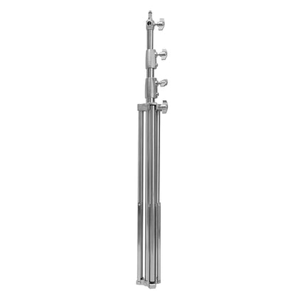 Fotulato 2.8m Stainless Steel Photo Heavy Duty  Studio Tripod Big Strong Support Stand For Photography Softbox LED Spot Light
