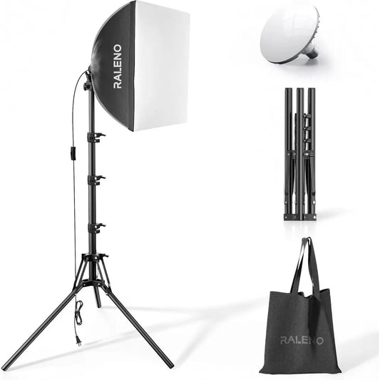Sotbox Photography Lighting Kit, 16'' x 16'' Sotbox Lighting or TikTok with LED Bulb (50W | 5500K | 97 CRI | TLCI≥97), Continuou