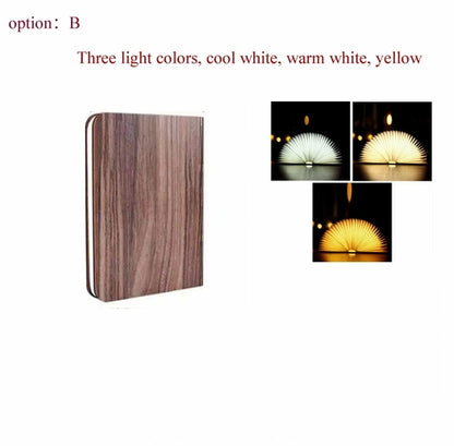 Portable LED Book Decor Night Light