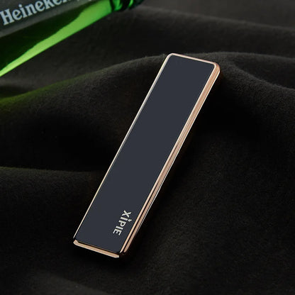 Mini Windproof USB Rechargeable Lighter Touch Metal Electronic Flameless Lighter Cigarette Cigar Accessories Men Gadgets Gifts