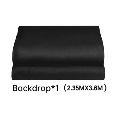 Portable Large Chromakey Green Screen Backdrop with Stand Photography Background Support System 240x400cm Shooting Video Photo