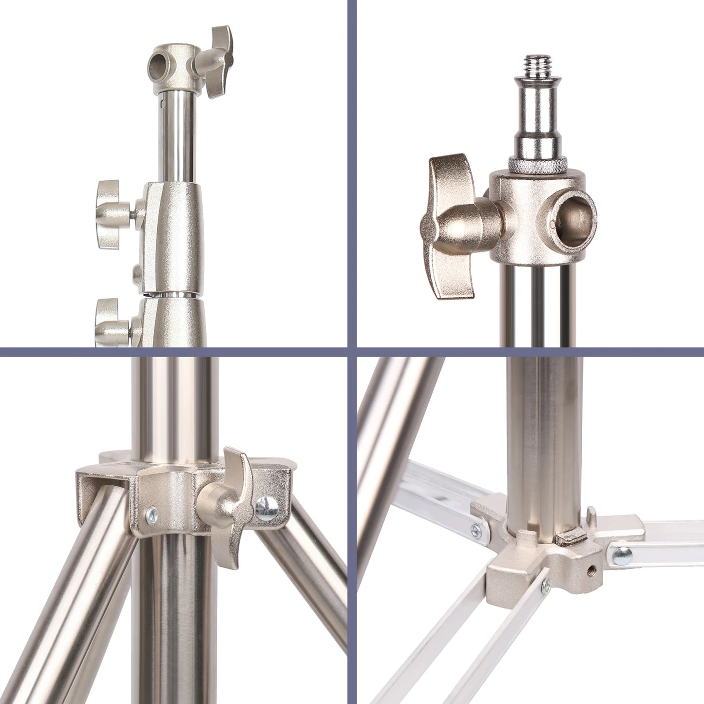 SH 2.8M Stainless Steel Light Stand Heavy Duty Load weight 10kg Photography Studio Support Tripod For Led Light Photo Studio