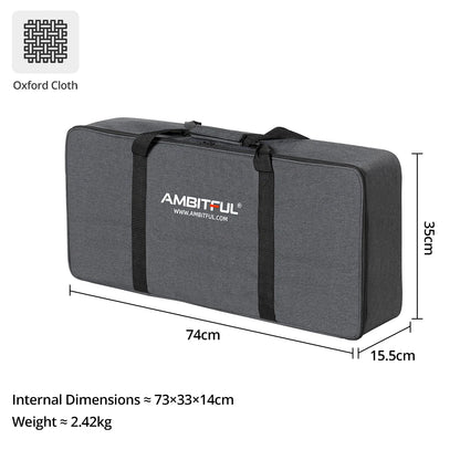 AMBITFUL new PB06 Portable Carry Bag Studio Flash Light & Tripod Light Stand Carry Bag for Photography Studio Flash Bag Kits