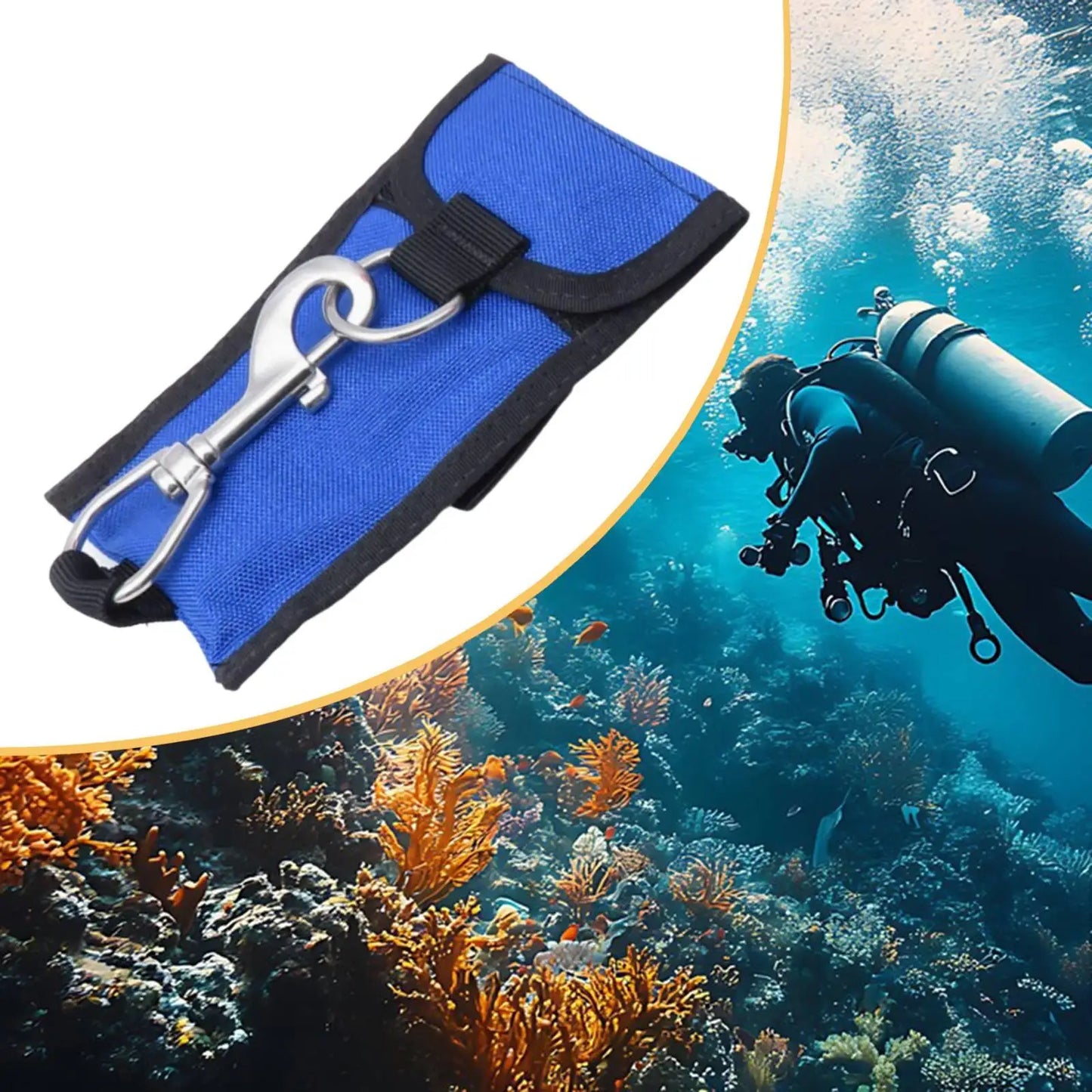 Scuba Diving Reef Hook Heavy Duty Nylon Drift Hook Gear Underwater Photography Accessories for Drift Divers