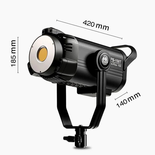 Falconeyes LPS-150T Studio Photography Light - 150W Professional LED Spot Light for Video Shooting Equipment