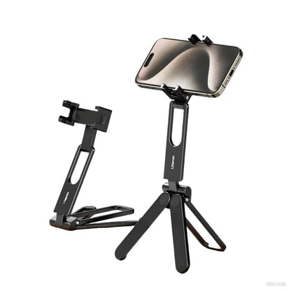 Original Ulanzi MA26 Domino Pocket Foldable Tripod Mini Handheld Rotatable Phone Bracket Vlog Live Streaming Photography