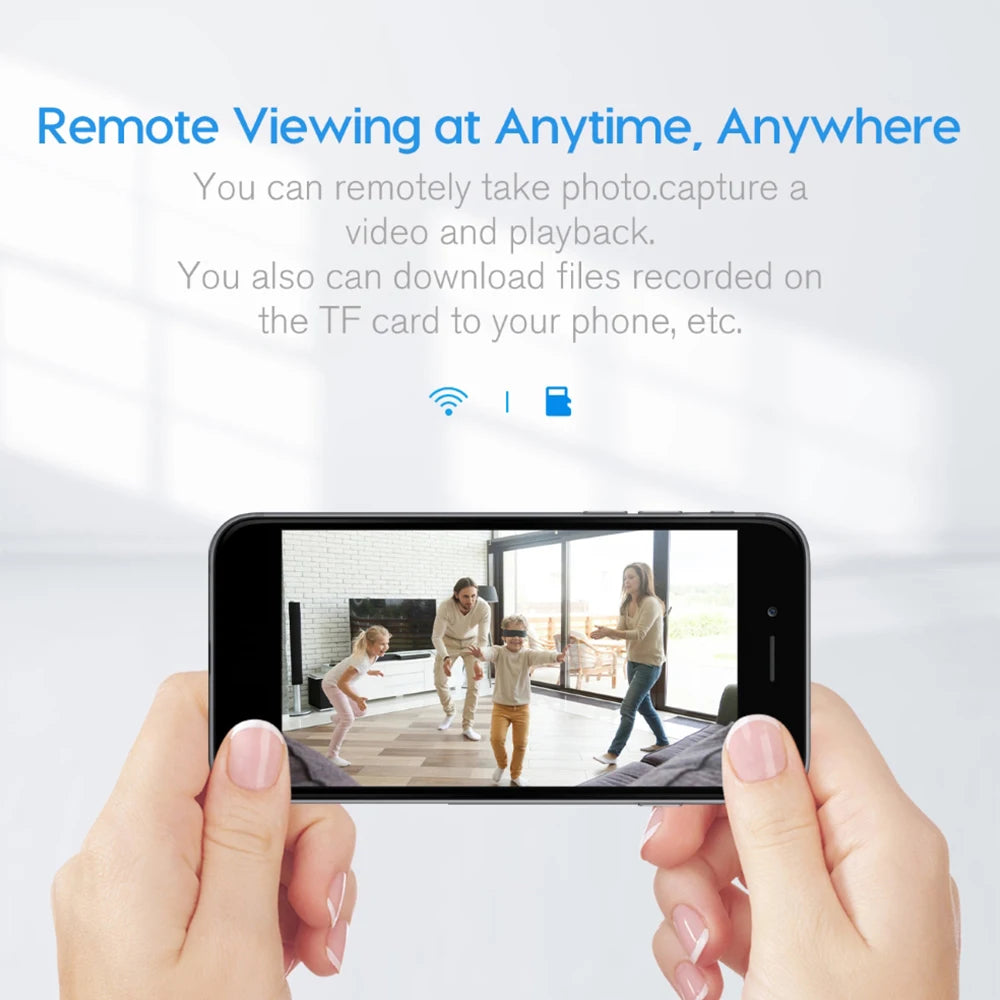 128GB WiFi Mini Camera 1080P Diy Module Nanny Video Recorder Home Security Camera Micro Camcorde Suitable for Home/Office Use