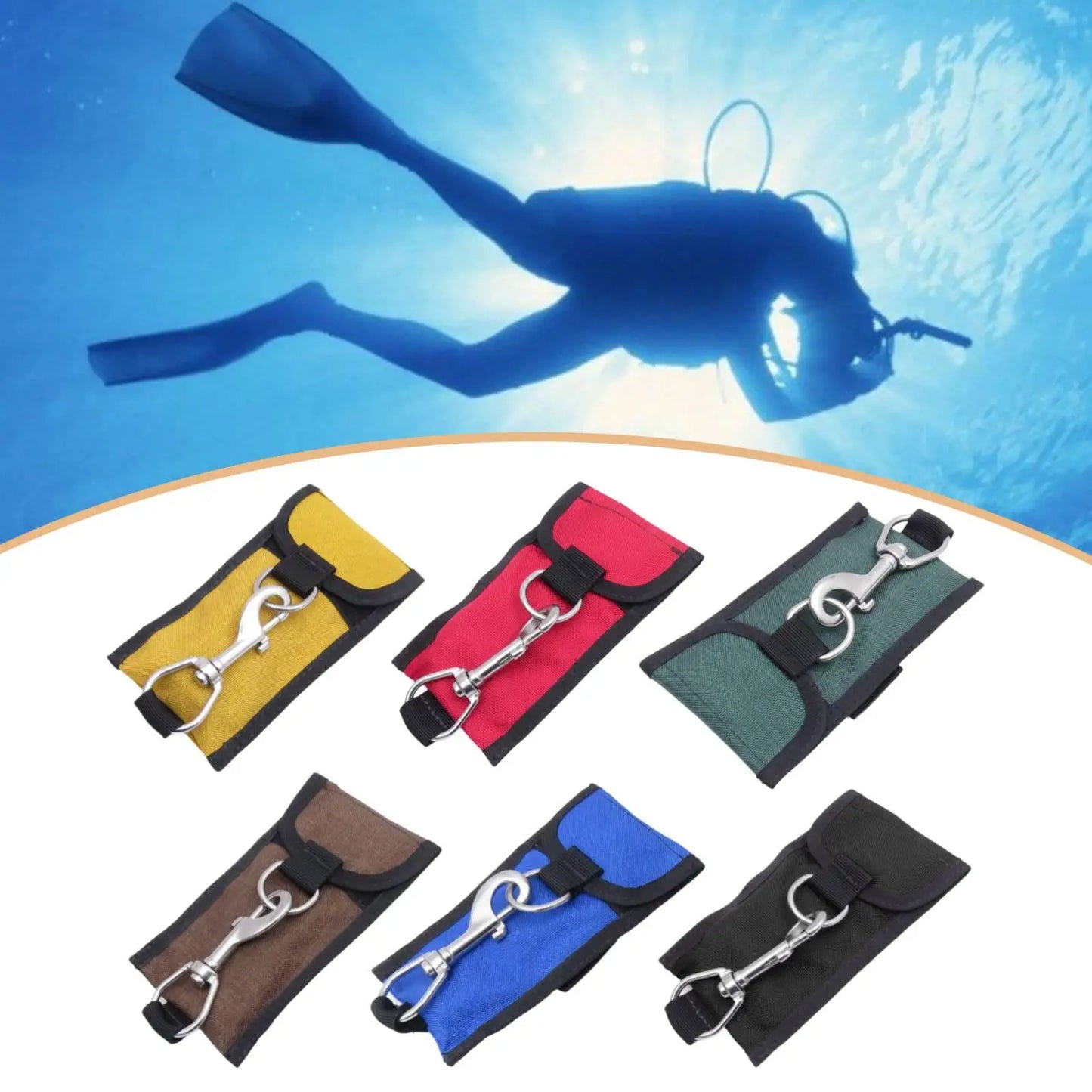 Scuba Diving Reef Hook Heavy Duty Nylon Drift Hook Gear Underwater Photography Accessories for Drift Divers