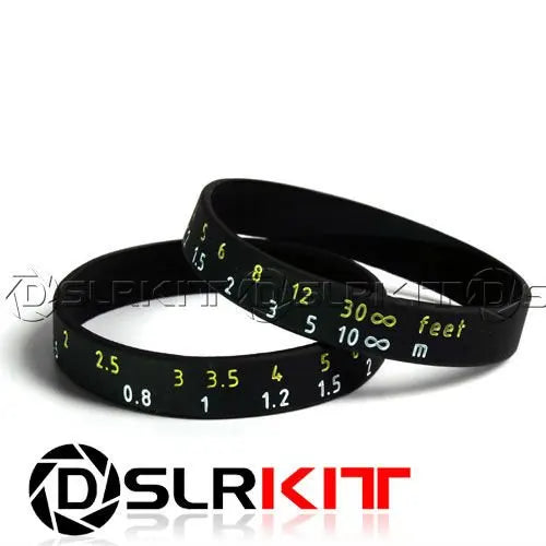 Photographer's Wristband Lens Focus Ring / Stop Zoom Creep Silicon Latex