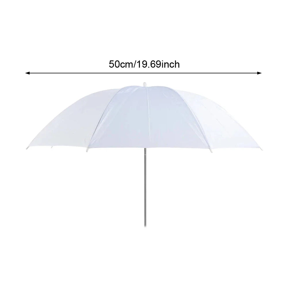20inch Photo Studio Lighting Flash Translucent White Shooting Daylight Reflector Foldable Soft Umbrella For Photography