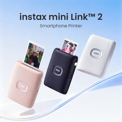 Original FOR Fujifilm Instax Mini Link 2  Printer Instax Photo Camera Printers ( 20 / 40 Sheet Instax Mini White Film )