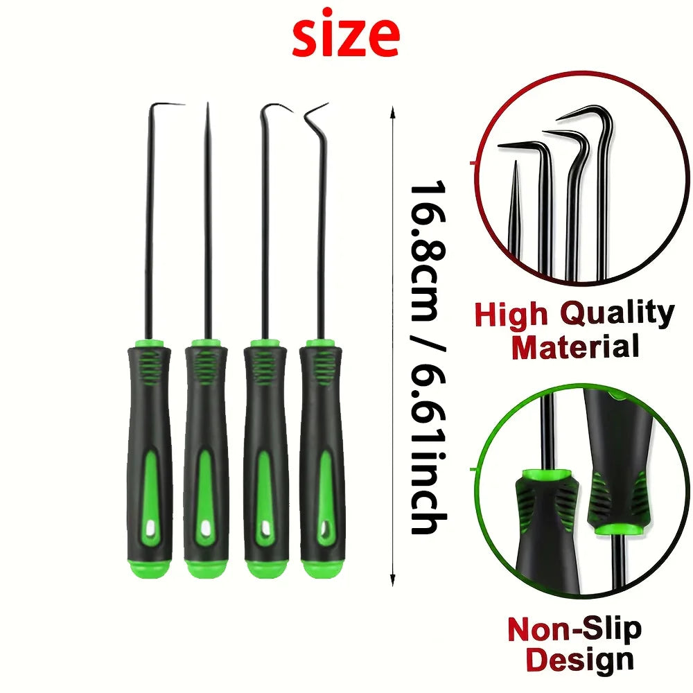 Precision Pick and Hook Set — Auto Oil Seal & O-Ring Removal Tool