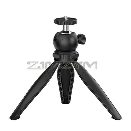 1/4 Screw Interface Desktop Tripod Independent Gimbal Stable Bracket Third gear height Adjustable For Photography Projector
